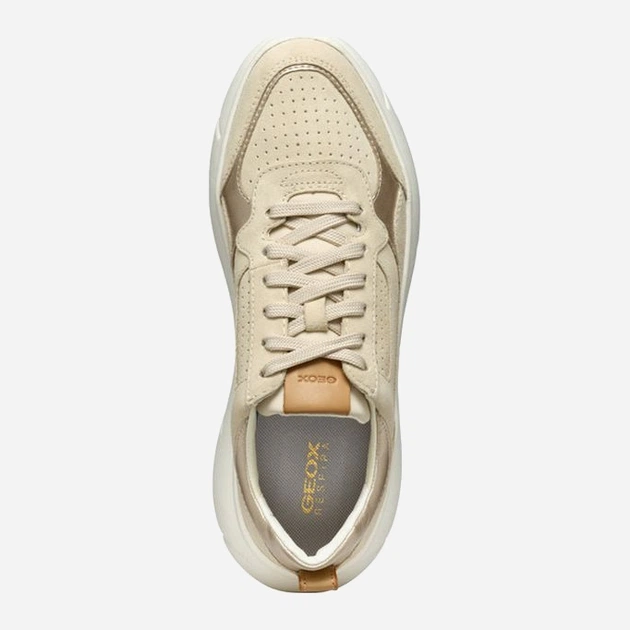 Sneakersy damskie Geox geod45nhb022nfc5322 37 Beżowe (8056206657762) - obraz 5