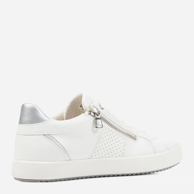 Sneakersy damskie do kostki Geox geod366he054ajc0007 36 Białe (8056206507449) - obraz 4