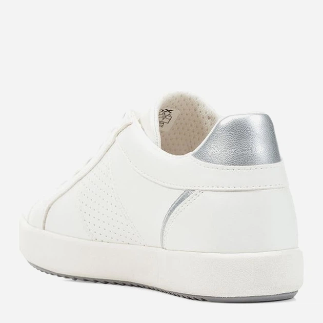 Sneakersy damskie do kostki Geox geod366he054ajc0007 41 Białe (8056206507494) - obraz 3