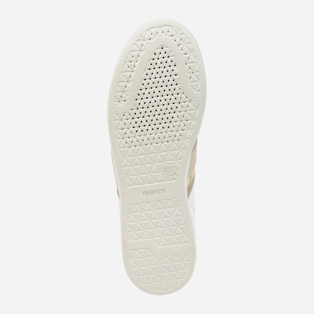 Sneakersy damskie do kostki skórzane Geox geod361be085nfc1327 40 Białe (8056206497191) - obraz 6