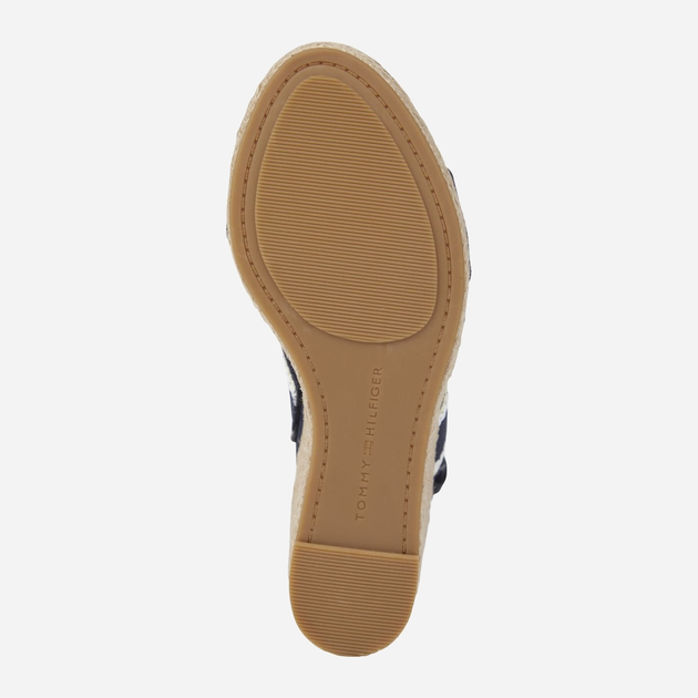 Sandały damskie na koturnie Tommy Hilfiger thifw0fw08045dw6 41 Niebieskie (8720646940653) - obraz 5