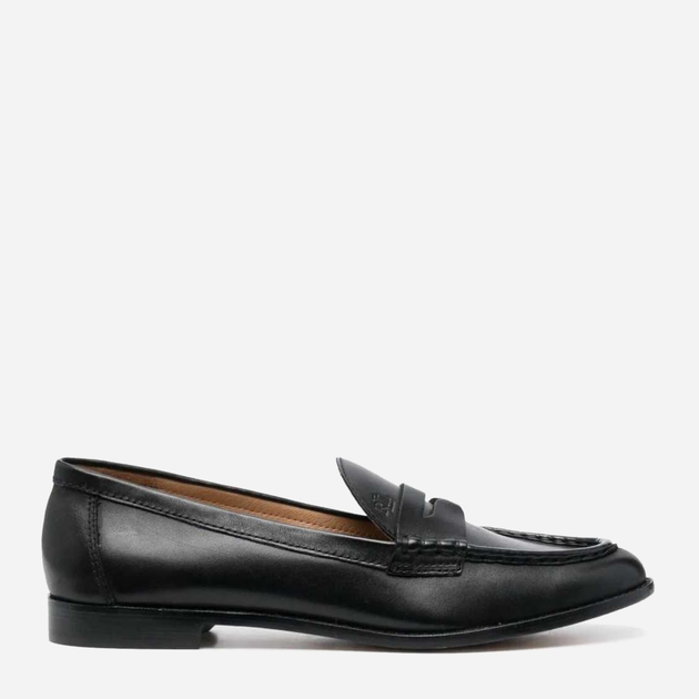 Loafersy damskie skórzane Lauren Ralph Lauren lrl802875318001 35.5 (5.5US) Czarne (3616539515921) - obraz 1