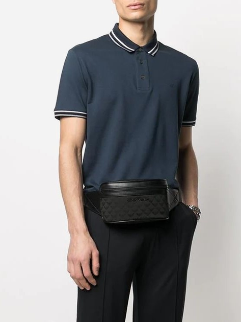 Saszetka na pas męska Emporio Armani eay4o312y022v81336 Czarna (8050232505882) - obraz 2