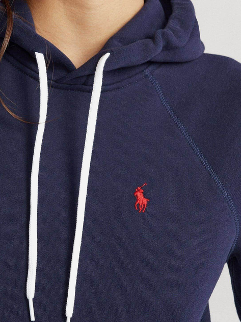 Bluza z kapturem damska Polo Ralph Lauren prl211794394004 L Niebieska (3615739838229) - obraz 3