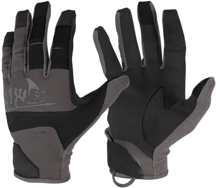 Рукавички тактичні Helikon-Tex Range Tactical Gloves A размер S Black / Shadow Grey (RK-RNG-PO-0135A-B03) - зображення 1