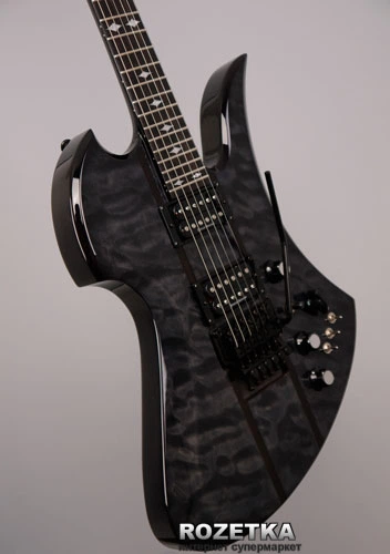 Электрогитара B.C. Rich Mockingbird ST (MGSTBB) Black Burl – фото