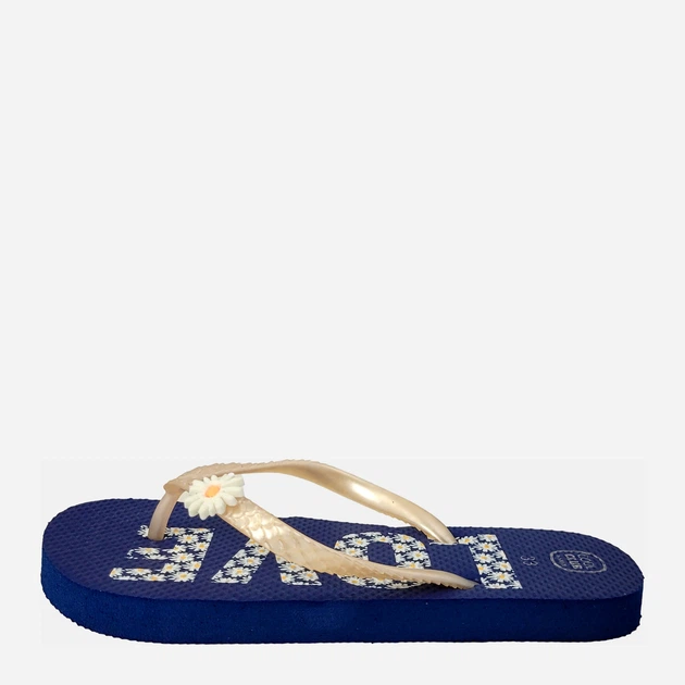 Japonki dziecięce dla dziewczynki Cool Club FFL3S22-CG325 34 Ciemnogranatowe (5903977166258) - obraz 3