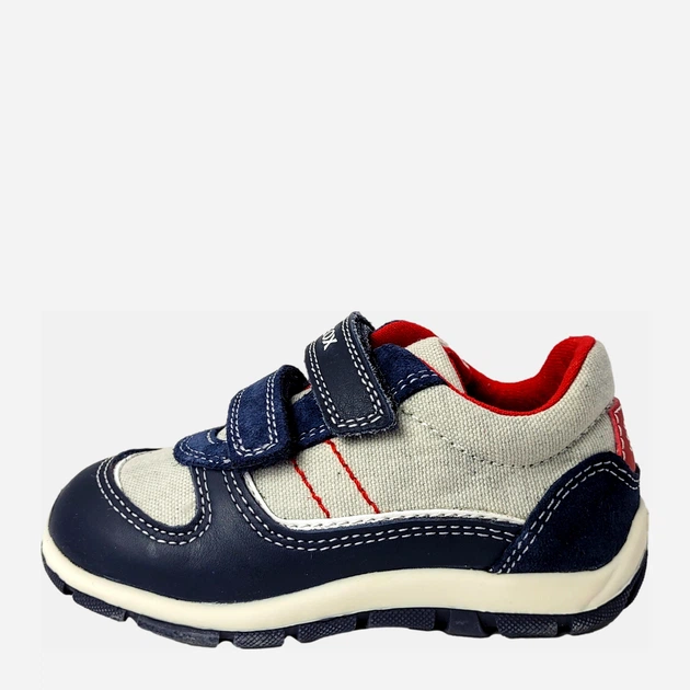 Sneakersy chłopięce Geox B8232A08510-C1297 24 Szary/Granatowy (8058279180468) - obraz 3