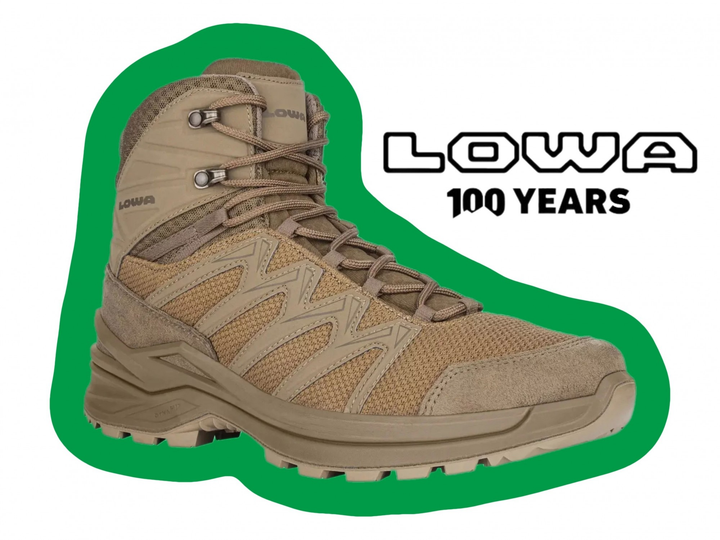 Черевики тактичні Lowa innox pro gtx mid tf coyote (койот) UK 9.5/EU 44 - зображення 2