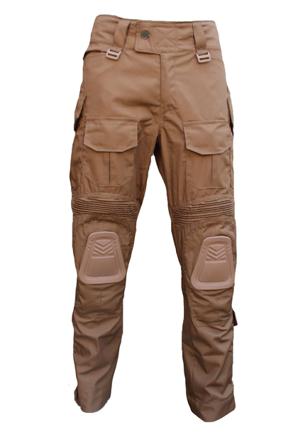 Штани бойові G3 Combat Pants з наколінниками Pancer Protection Браун Койот 56 - зображення 1