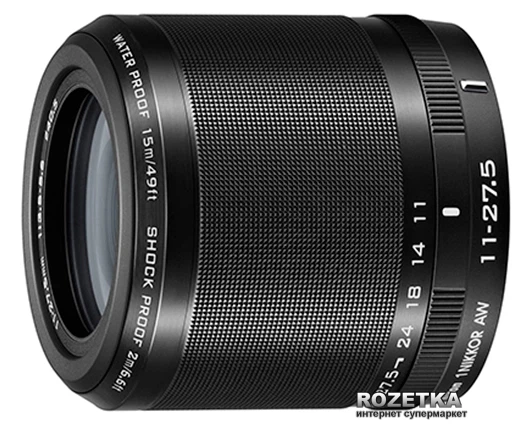Nikon 1 Nikkor 11-27.5mm f/3.5-5.6 White – фото, отзывы