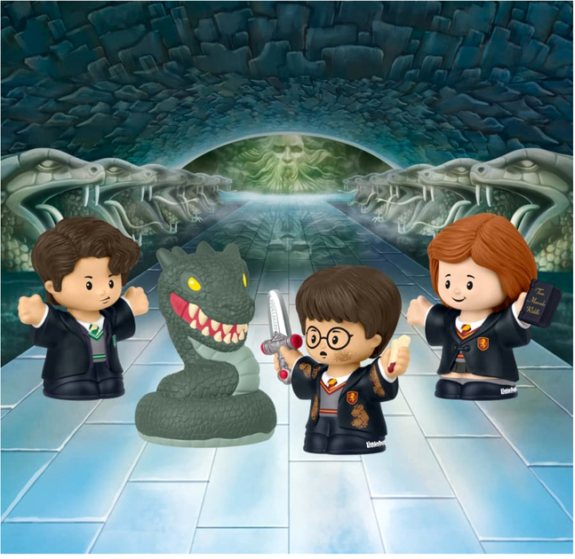 Zestaw figurek Fisher-Price Little People Harry Potter i Komnata Tajemnic 7 cm (0194735203574) - obraz 4