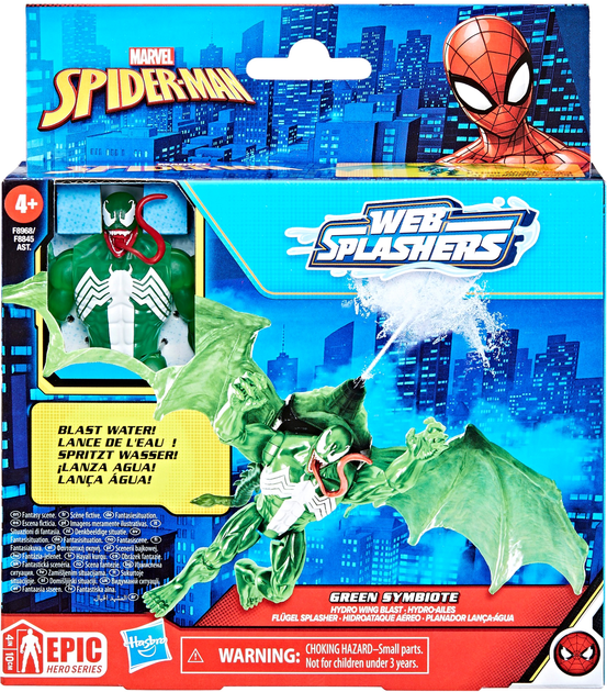 Ігрова фігурка Hasbro Spider Man Green Symbiont 10 см (5010996194619) - зображення 1