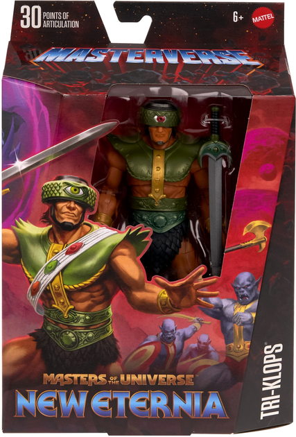 Figurka do gry Mattel Masters of the Universe Masterverse Tri-Klops 17.8 cm (0194735243549) - obraz 1