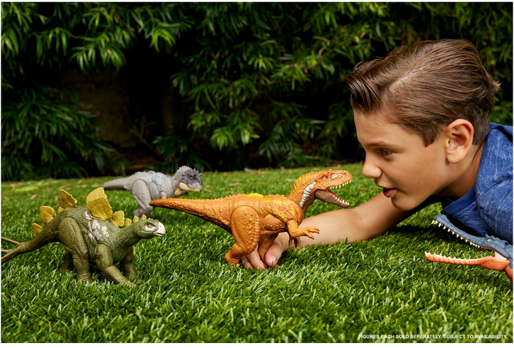 Figurka dinozaura Mattel Jurassic World Wild Roar Hesperosaurus 16.4 cm (0194735192342) - obraz 6