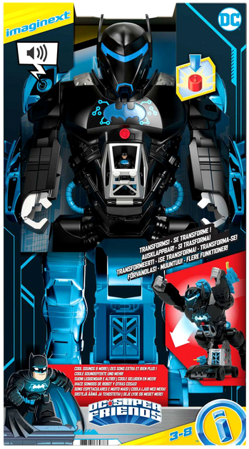 Ігрова фігурка Mattel Imaginext DC Super Friends Bat-Tech Batbot 30 см (0194735002337) - зображення 1