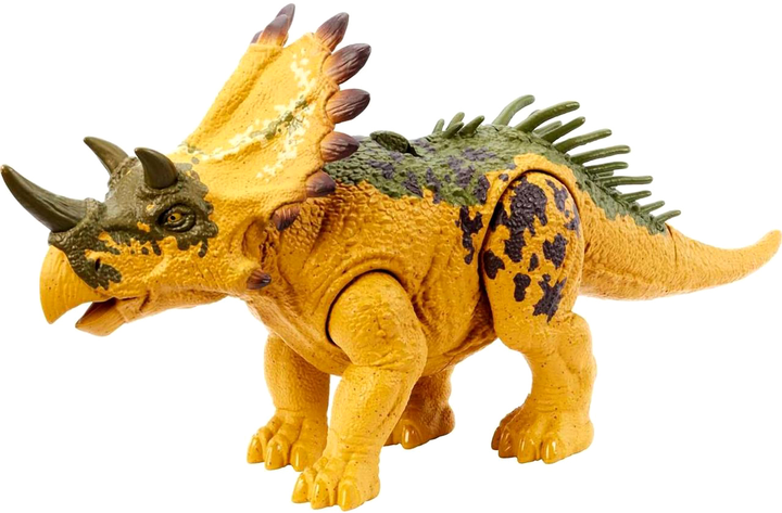 Фігурка динозавра Mattel Jurassic World Wild Roar Regaliceratops 13 см (0194735116287) - зображення 2