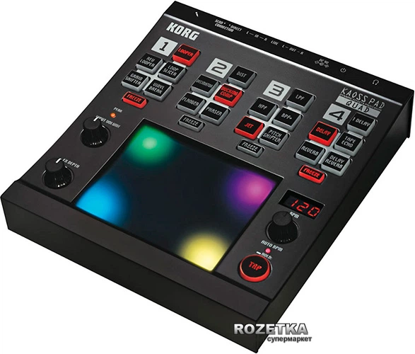KORG KAOSS PAD QUAD 本体 Korg Kaoss Pad Quad (100010905000) Black – фото, отзывы