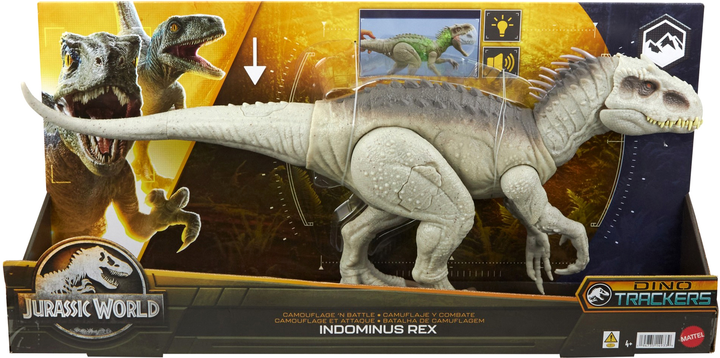 Фігурка динозавра Mattel Jurassic World Indominus Rex 53 см (0194735149353) - зображення 4