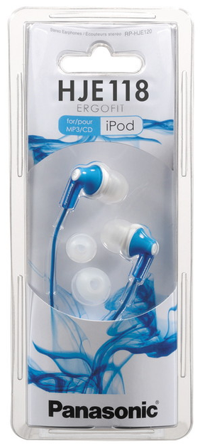 Навушники Panasonic RP-HJE118GUA Blue купити в інтернет-магазині ...