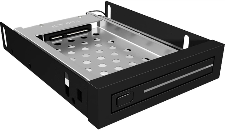 Внутрішня кишеня Icy Box IB-2216StS 2.5" SATA Black (4250078185543) - зображення 3
