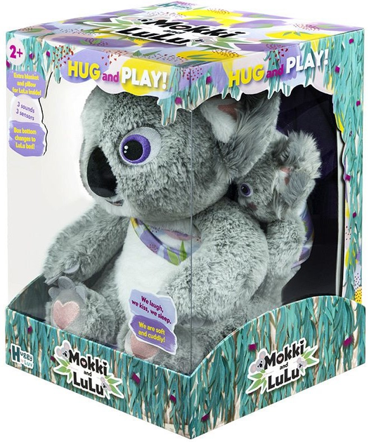 Interaktywny zestaw do gry Huggy Luv Mama koala Mokki i jej Maluszek Lulu (5904754603737) - obraz 5