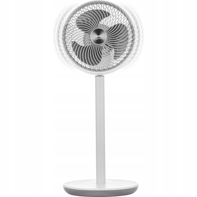 Напольный вентилятор Sencor SFN 2540WH с дистанционным управлением, 3D-колебания, 25 см, бесшумный - зображення 1