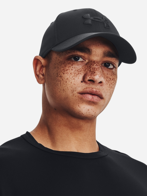 Czapka z daszkiem męska Under Armour Men's UA Blitzing Adj 1376701-002 One Size Czarna (196040917962) - obraz 2
