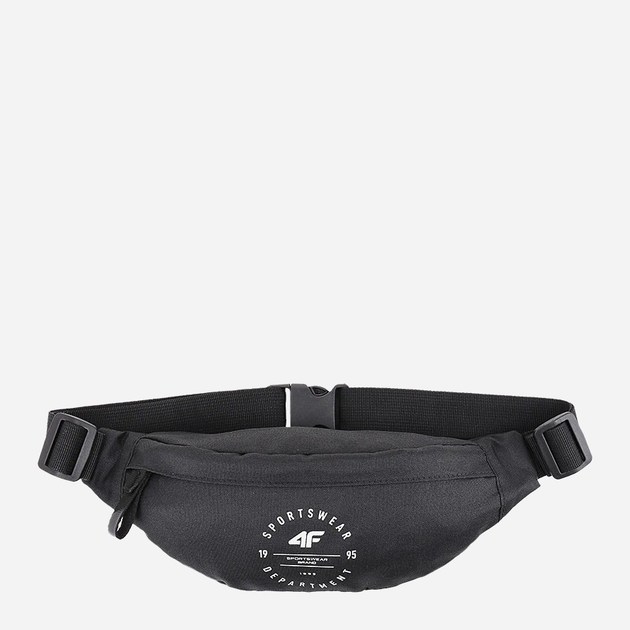 Сумка на пояс бананка 4F Waist Bag M067 4FJWSS24AWAIM067-21S Чорна (5904698762187) - зображення 1