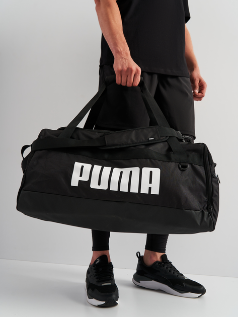 Спортивна сумка Puma Challenger Duffel Bag M 079531-01 Чорна (4065452960827) - зображення 2