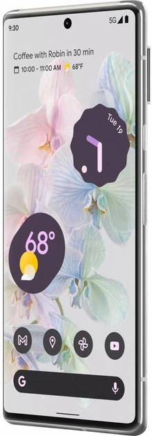Смартфон Google Pixel 6 Pro 12/256GB Cloudy White (Global Version) - Фото 3 Смартфон Google Pixel 6 Pro 12/256GB Cloudy White (Global Version) - изображение 3