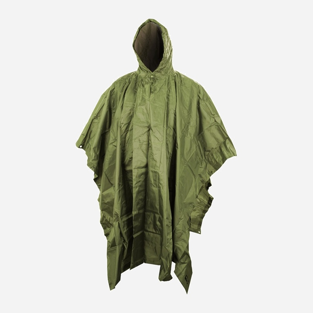 Тактический дождевик-пончо Kombat UK US Style Poncho Uni Оливковый (kb-usssp-olgr) - изображение 1