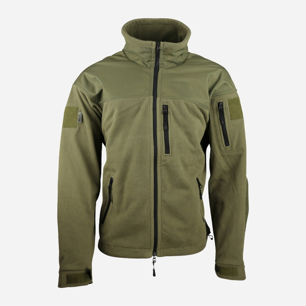 Кофта тактична Kombat UK Defender Tactical Fleece XL Оливкова (kb-dtf-olgr-xl) - зображення 1