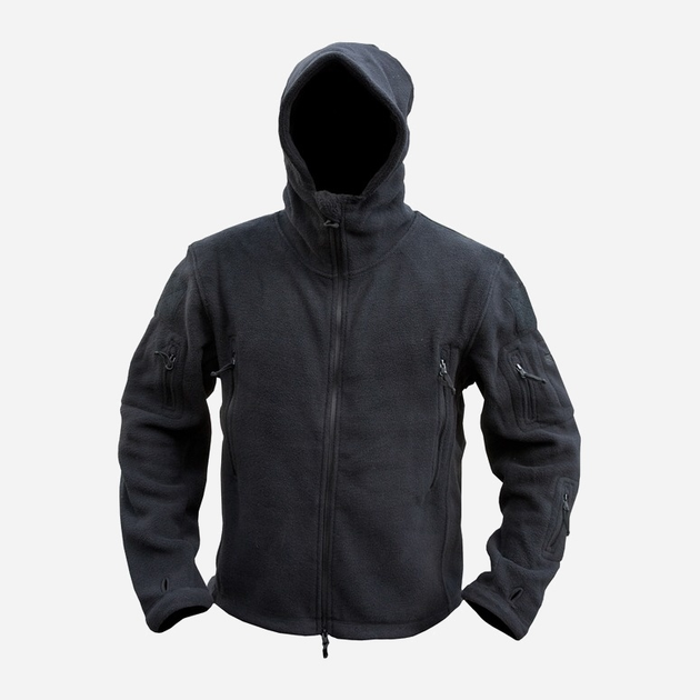 Тактична кофта Kombat UK Recon Hoodie XXL Чорна (kb-rh-blk-xxl) - зображення 1