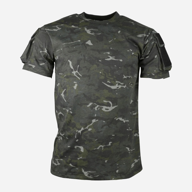 Тактическая футболка Kombat UK TACTICAL T-SHIRT L Мультикам Черная (kb-tts-btpbl-l) - изображение 1