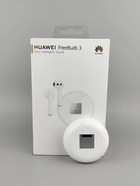 Беспроводные наушники HUAWEI FreeBuds 3 Белые Б/В - Фото 9 Беспроводные наушники HUAWEI FreeBuds 3 Белые Б/В - изображение 9