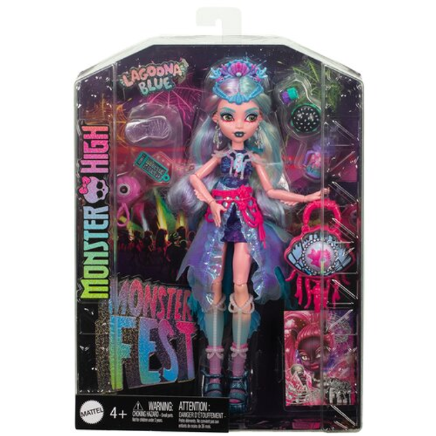 Lalka Monster High Monster Fest Lagoona Blue (194735230464) - obraz 1