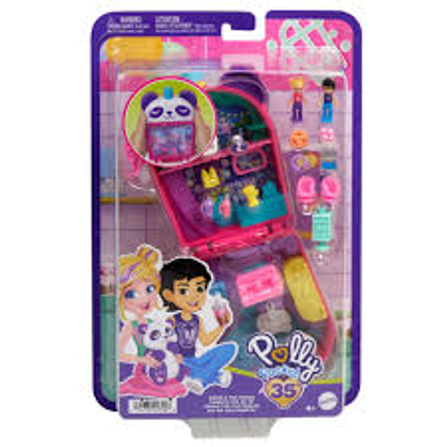 Zestaw kompaktowy Polly Pocket Bubble Tea Pandy (0194735217908) - obraz 1