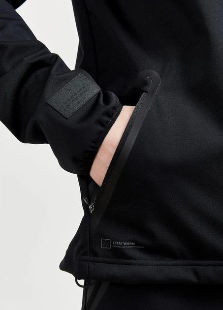 Велокуртка чоловіча зимова CRAFT Core Ride SubZ Jacket 1911171-999000 Black M - зображення 3