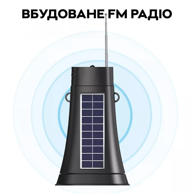 Мегафон DV-680 на солнечной батарее 214 х 217 х 135 мм Черный 9471 - изображение 9