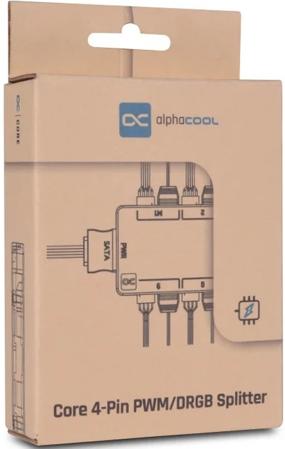 Rozdzielacz Alphacool Core 6x 4-Pin PWM/DRGB (25668) - obraz 6