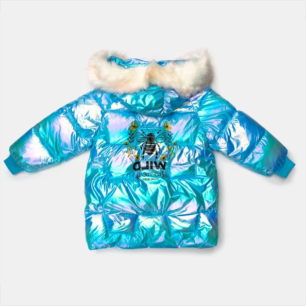 Куртка зимняя Kidsmod 140 голубая 981786 - изображение 2