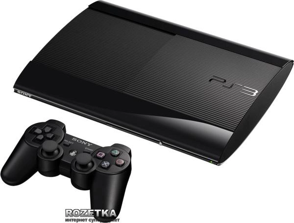 Sony PlayStation 3 Super Slim CECH-4208C 500GB Bundle + Assassin`s 
