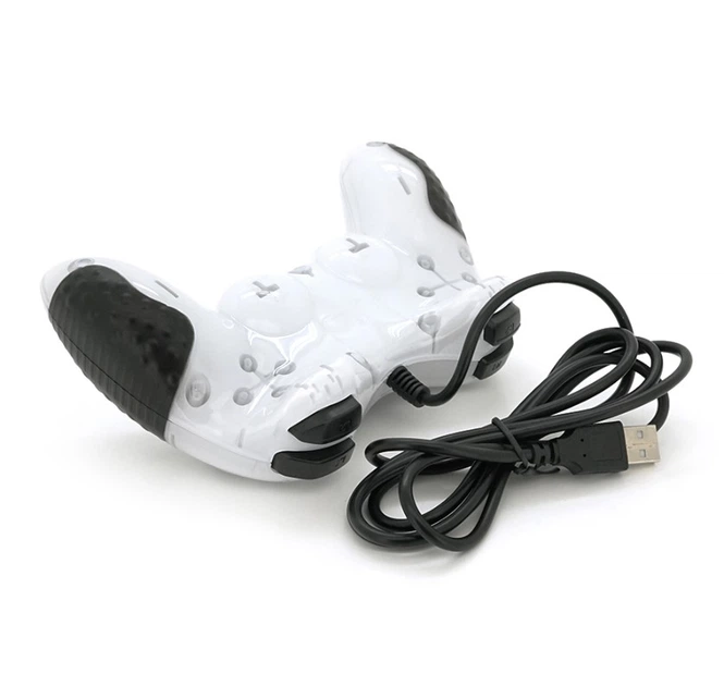 Геймпад джойстик Microkingdom 8700 DoubleShock USB White - изображение 5
