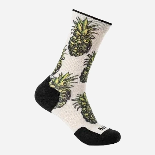 Носки мужские треккинговые высокие 5.11 Tactical Sock & Awe Crew ABR Island 10041AAX-344 S Sand Dune (888579708233) - Фото 6 Носки мужские треккинговые высокие 5.11 Tactical Sock & Awe Crew ABR Island 10041AAX-344 S Sand Dune (888579708233) - изображение 6