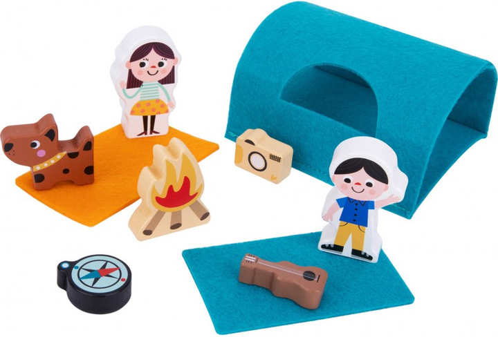 Ігровий набір Tooky Toy Wooden Camping (6972633372509) - зображення 5