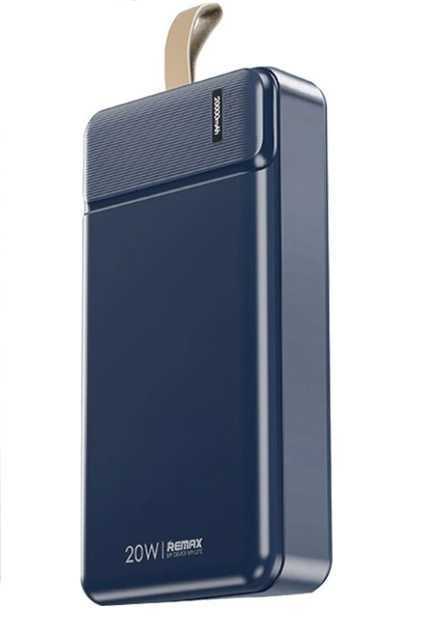 Автономний зарядний пристрій Remax RPP-289 Pure Series PD20W+QC18W 30000mAh блакитний - зображення 3