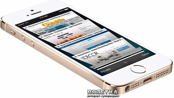 Мобильный телефон Apple iPhone 5s 32GB Gold UACRF - изображение 2