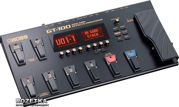 Boss GT-100 – фото, відгуки, характеристики в інтернет-магазині