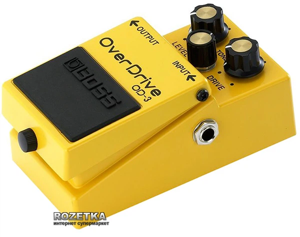 Педаль ефектів Boss OD-3 Overdrive – фото, відгуки, характеристики